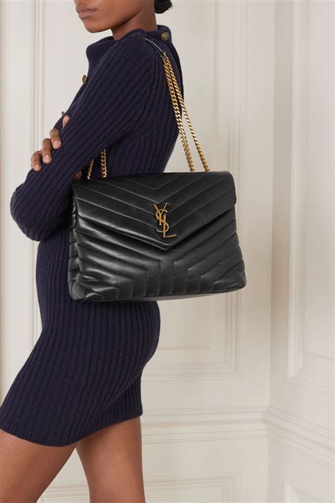 loulou small ysl shoulder bag in quilted leather|ysl loulou bag medium.